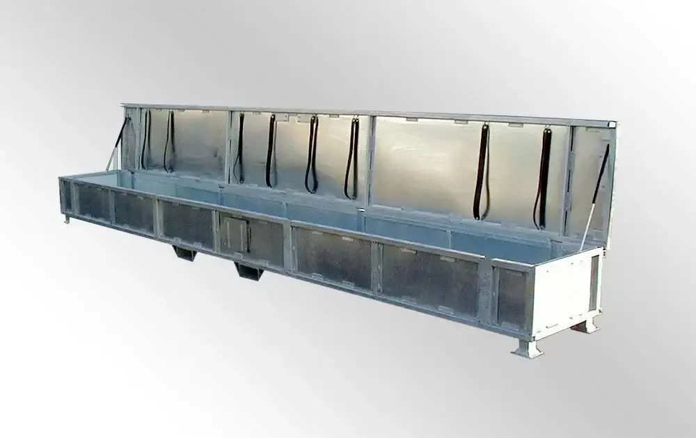 zdjęcie palet do towarów długich w zakładzie Strumet